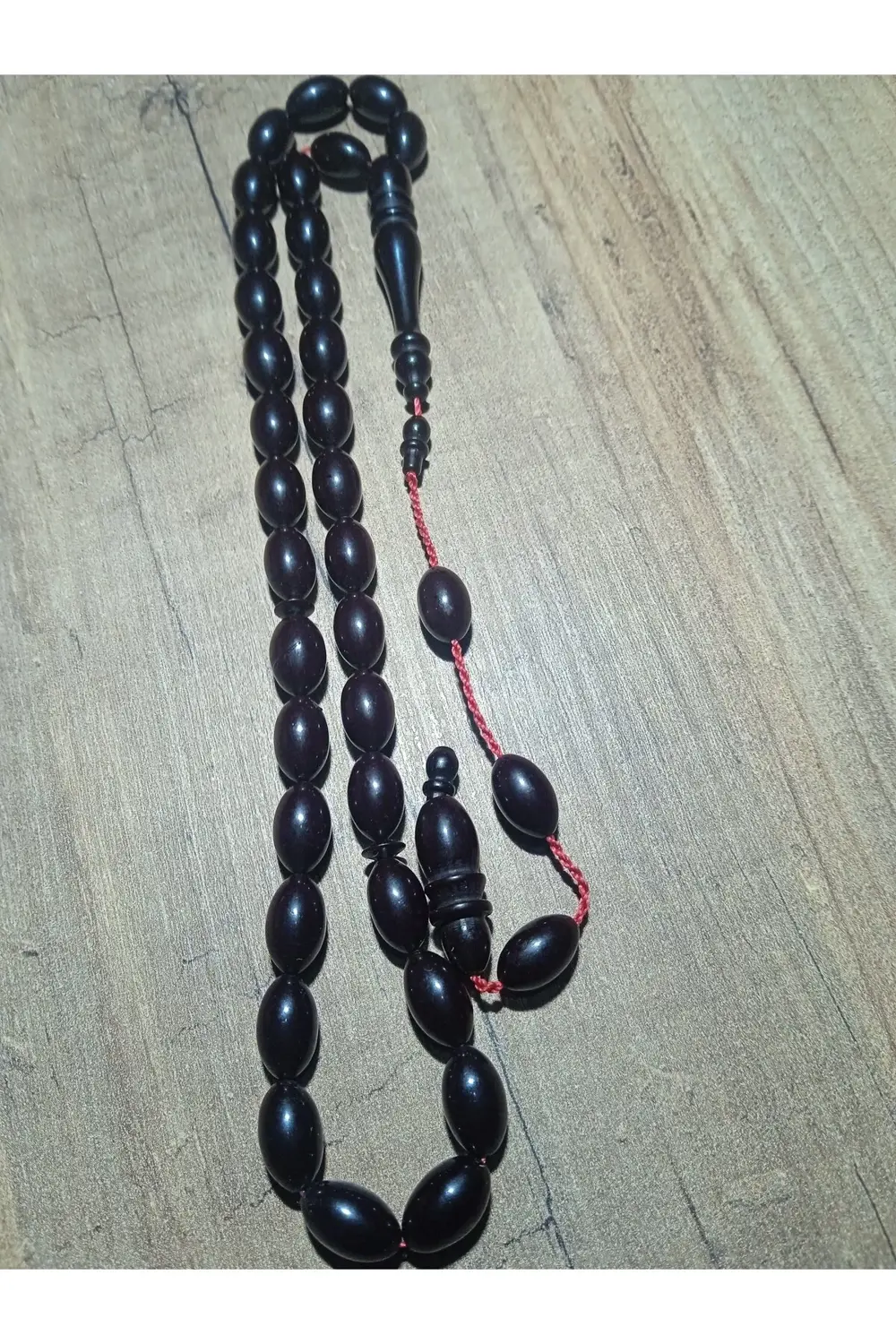 Özel kutulu sıkma sistemli kehribar tesbih