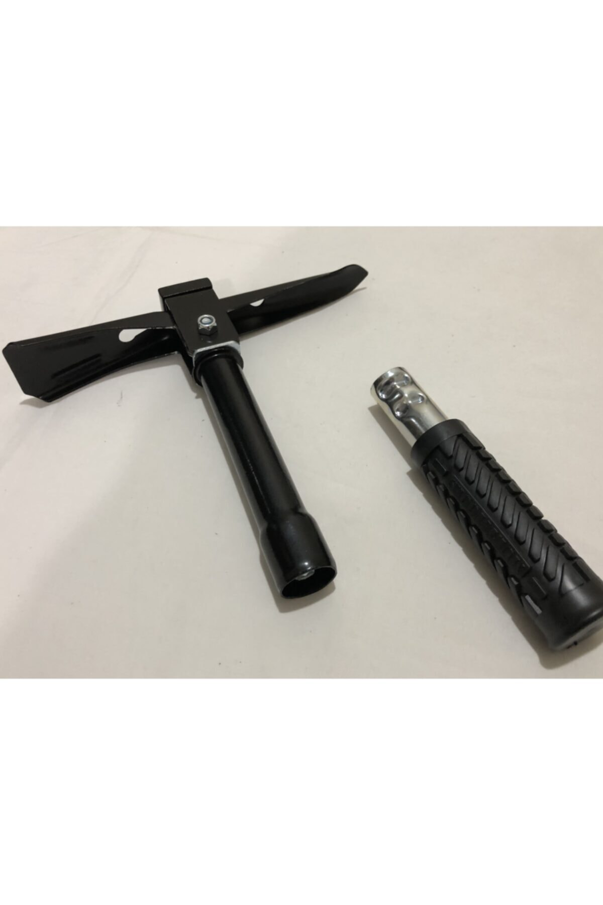 Özel Mavi Taşıma Çantalı Çapa Çekiç Kazma Seti Paslanmaz Karbon Ç