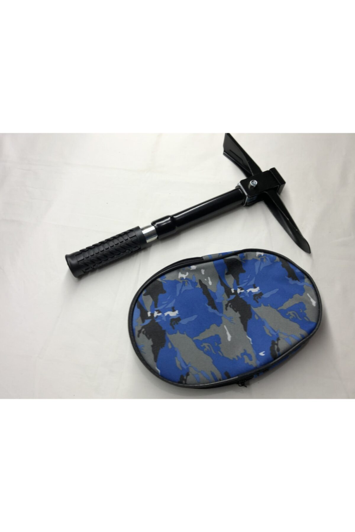 Özel Mavi Taşıma Çantalı Çapa Çekiç Kazma Seti Paslanmaz Karbon Ç