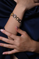 ÖZEL SERİ GOLD/GÜMÜŞ MİKRON KAPLAMA KARE DETAY KARARMAZ TASARIM B