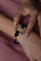 Tükkan Accessories Özel Seri Gold/Gümüş Mikron Kaplama Zirkon Taş Kararmaz Tasarim B