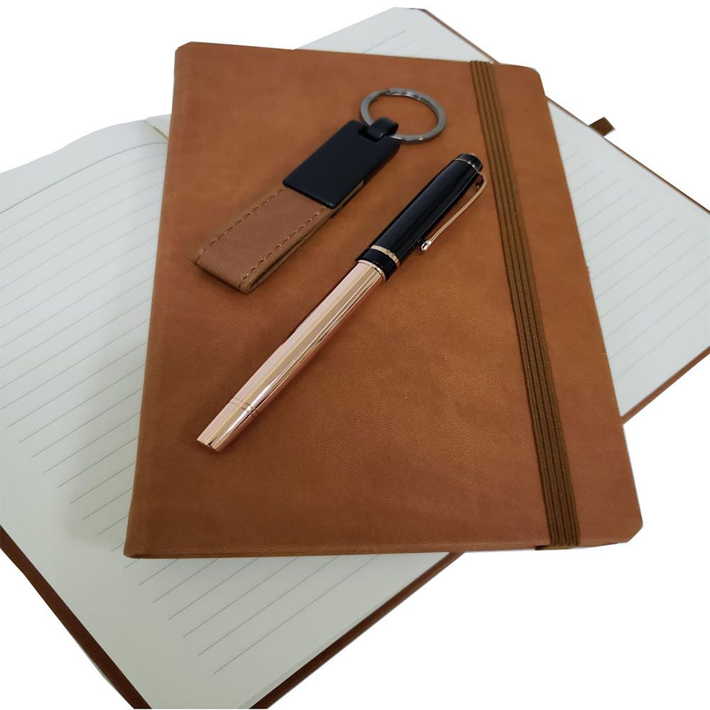 Özel Taba Vip Kalem Defter Anahtarlık Set TdrTR