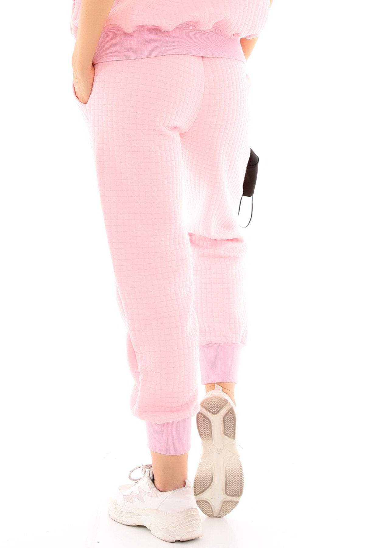 Dreamlike Özel Tasarım Beli Lastik Ve Bağcıklı Cepli Kapitone Eşofman Altı