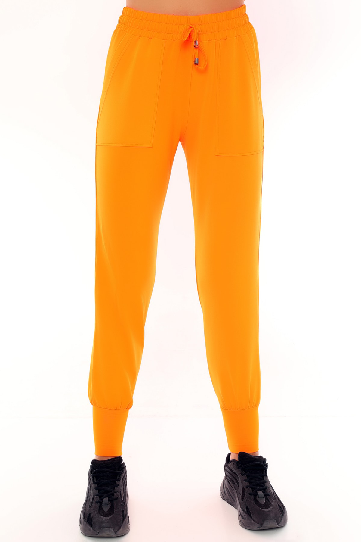 Dreamlike Özel Tasarım Cepli Beli Lastikli Ve Bağcıklı Neon Eşofman Altı