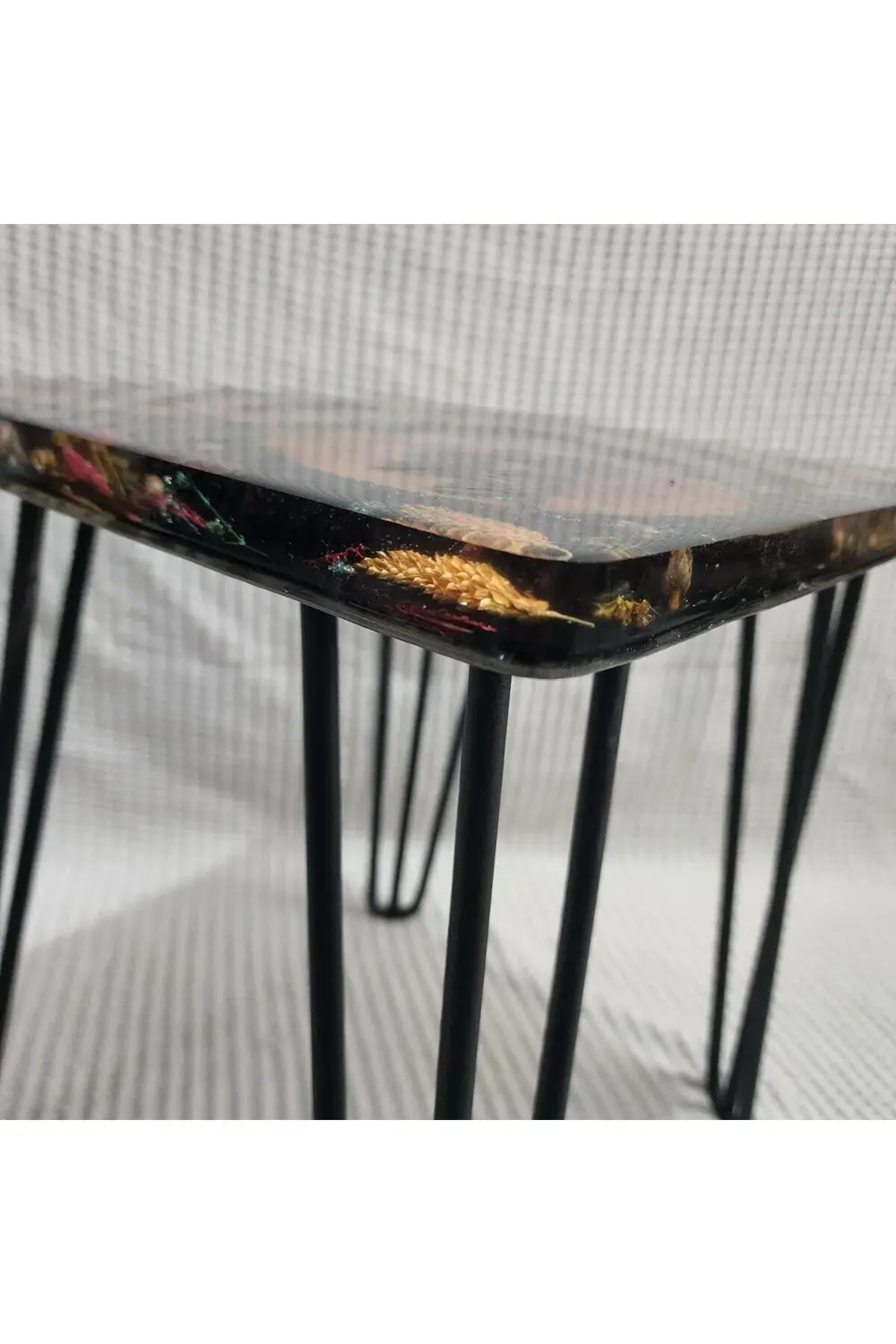 Özel Tasarım Epoksi Sehpa El Yapımı Epoksi Sehpa