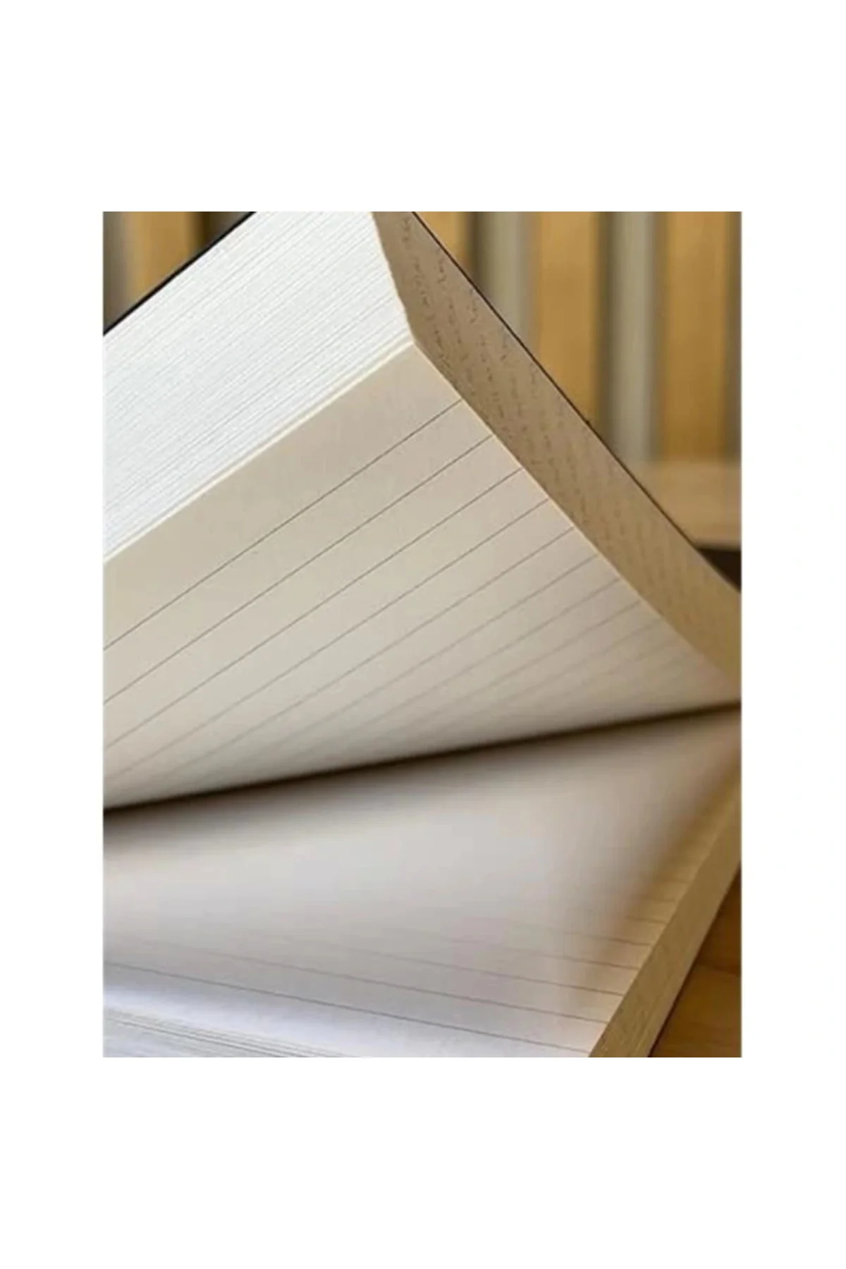 Özel Tasarım Kraft Kapaklı A5 Çizgili Defter 180 Derece Açılabilir, Sırtı