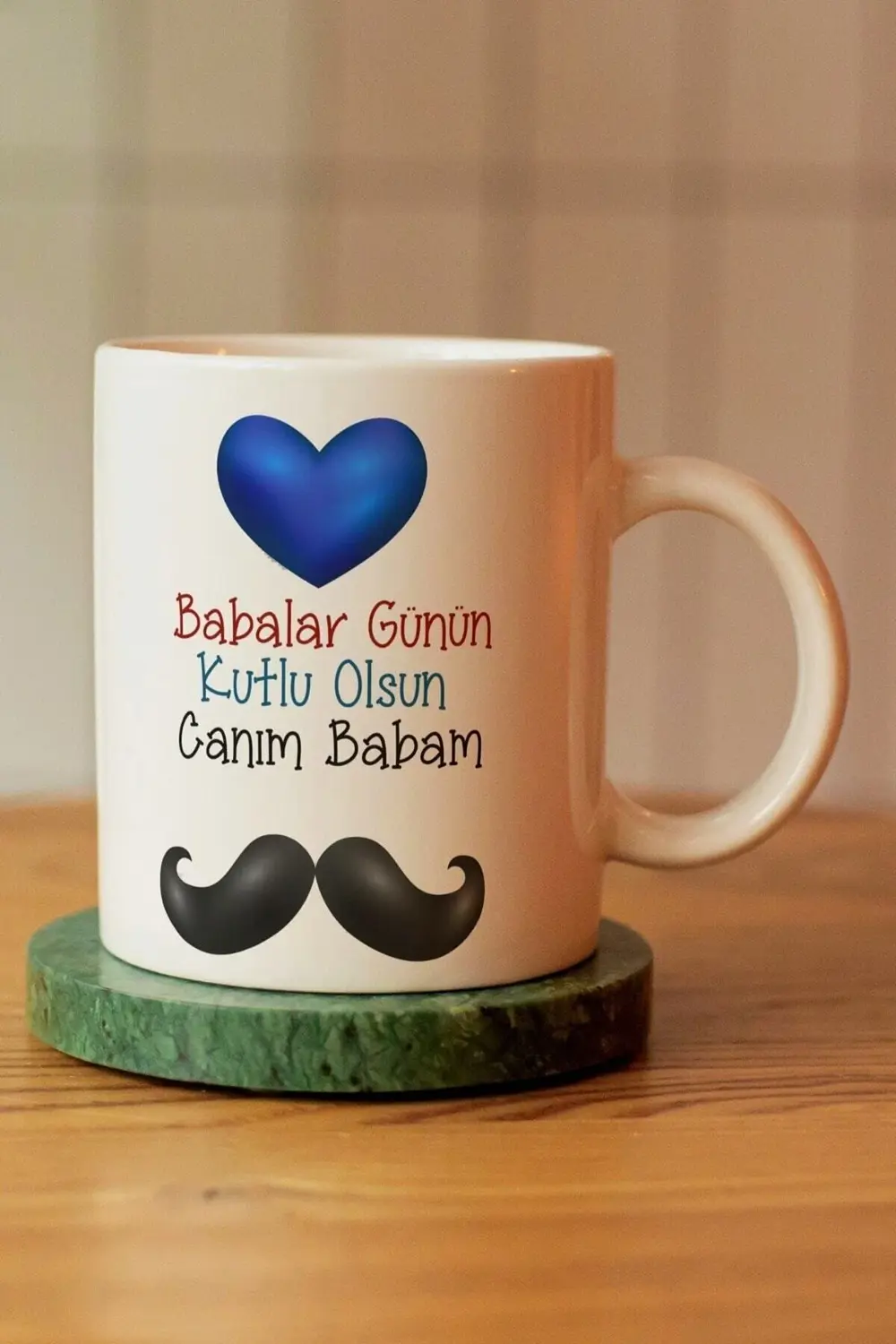 Özel Tasarım Motto So Good Baskılı Seramik Kahve Çay Kupası