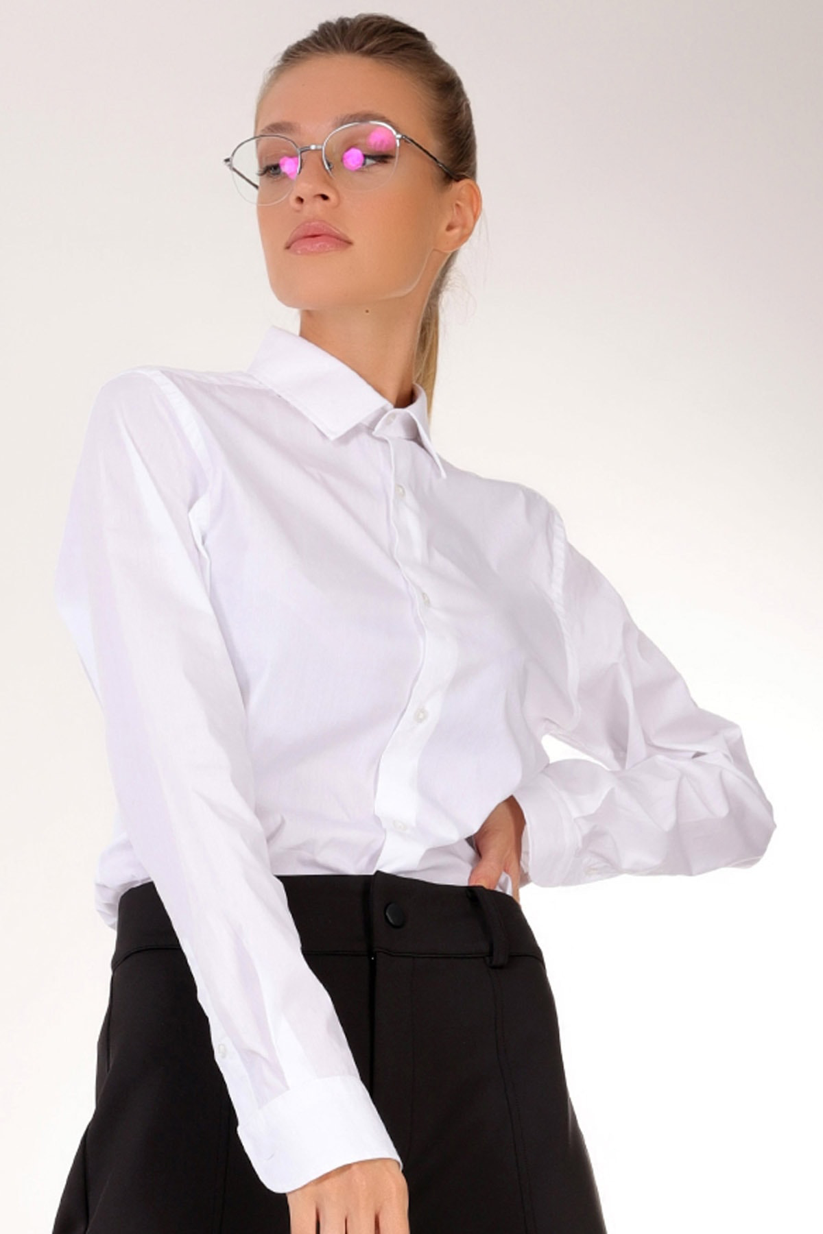 Dreamlike Özel Tasarım Rahat Ve Bol Kesim Uzun Kol Boyfriend Gömlek