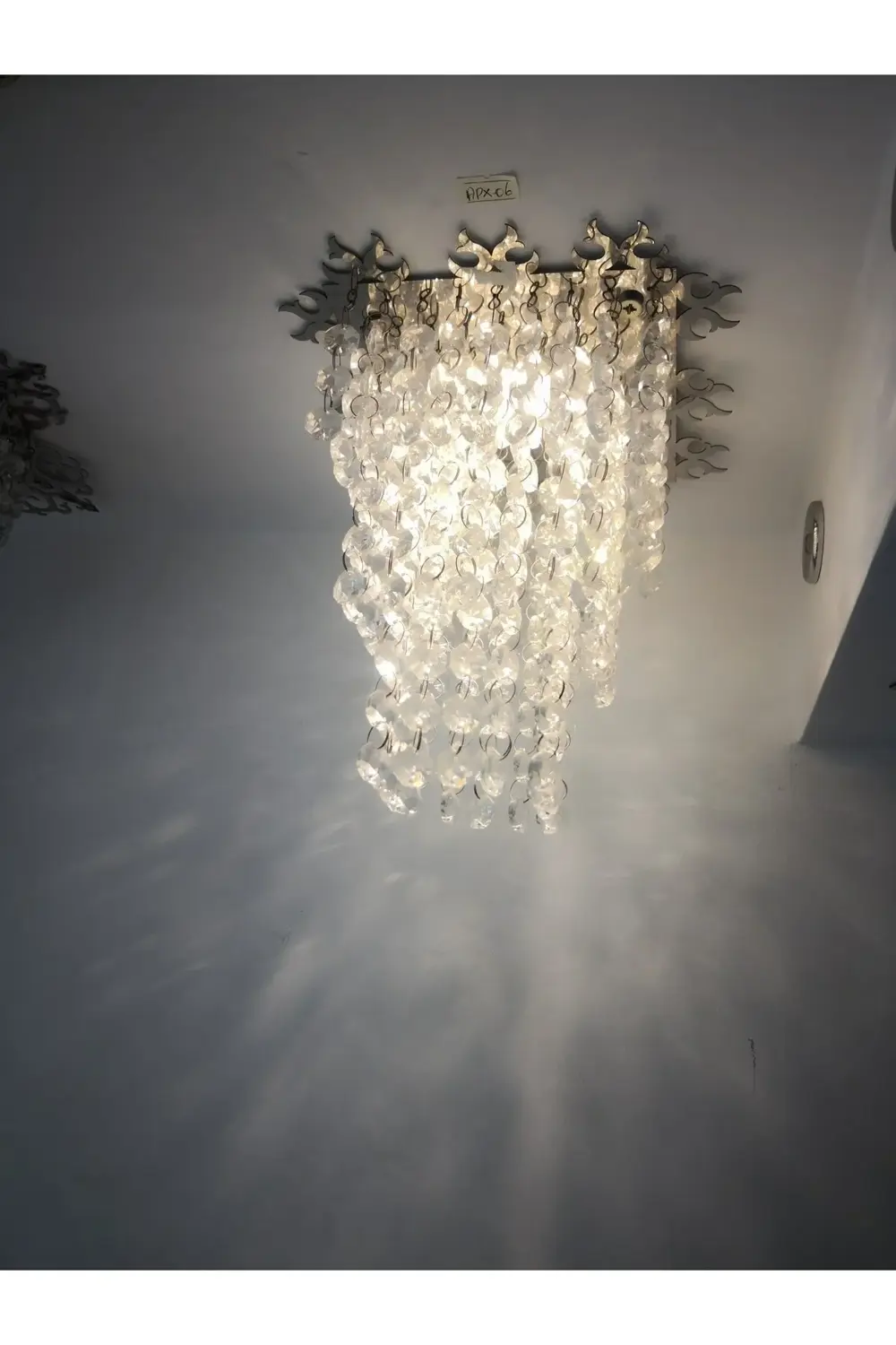 Apex Avize Özel Tasarım Spot Krom 25X25 (Ürün Avize Değildir Dikkat)