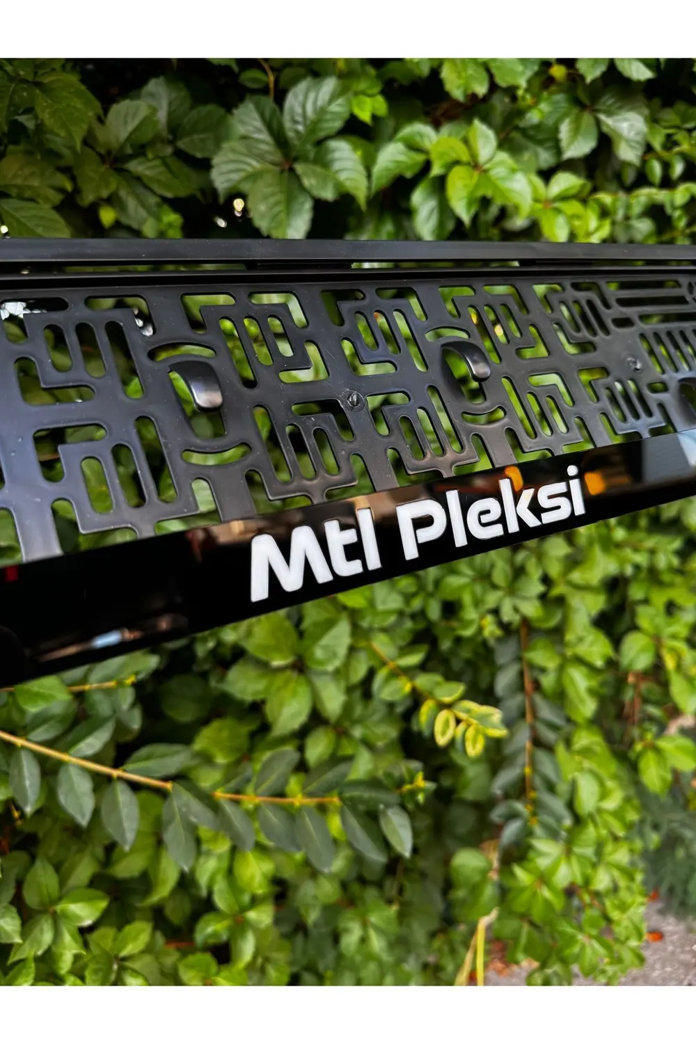 Özel Tasarım Türk Bayraklı Pleksi Plakalık