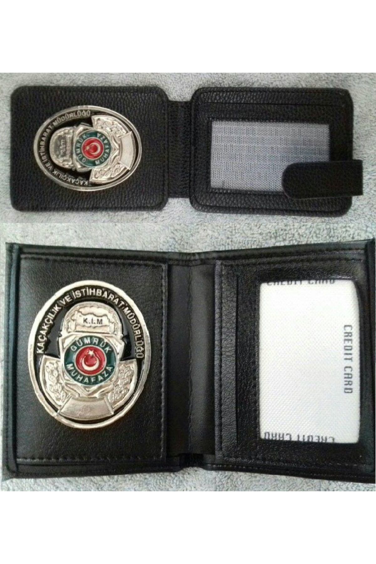 Özel Tasarım.yakın Koruma Rozetli Cüzdanı 2ad Cüzdan Rozetı Al-sı