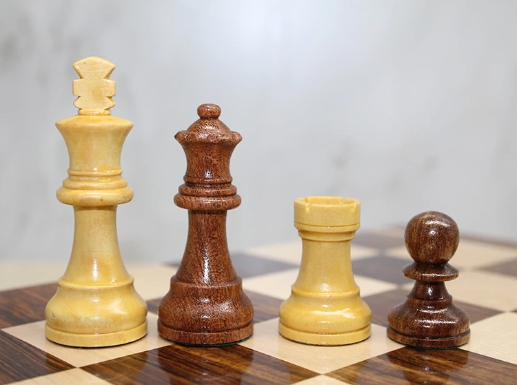 Just Cheap Store Özel Vernikli Mıknatıs Taşlı Ahşap Katlanabilir Kutulu Satranç Oy