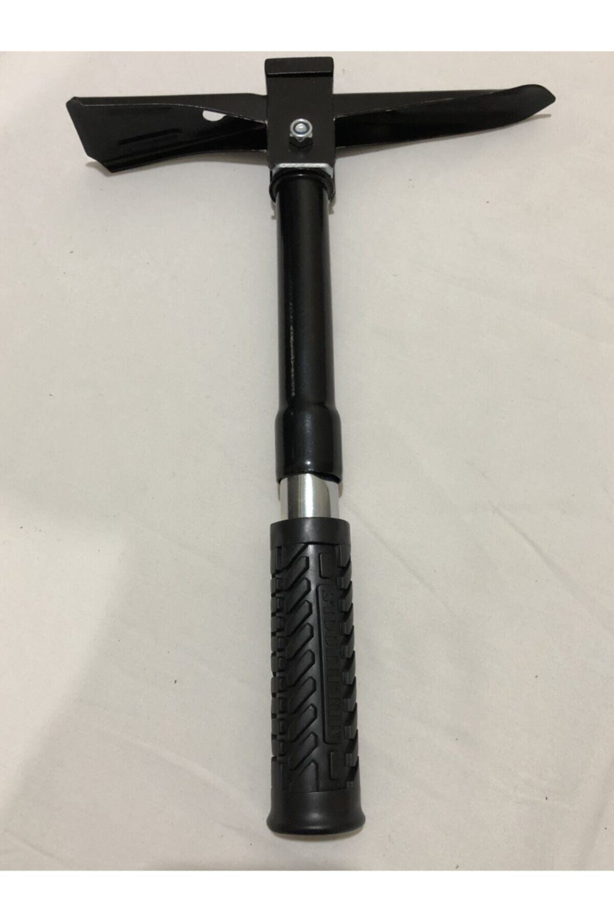 Özel Yeşil Çantasında Kazma Çapa Çekiç Seti Paslanmaz Karartma Çe