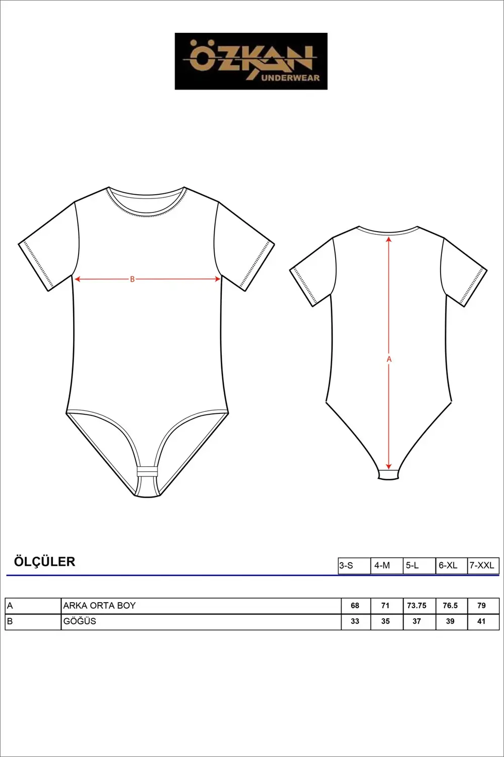 Özkan 0601 Kadın Pamuklu Yuvarlak Yaka Kısa Kollu Örme Çıtçıtlı B