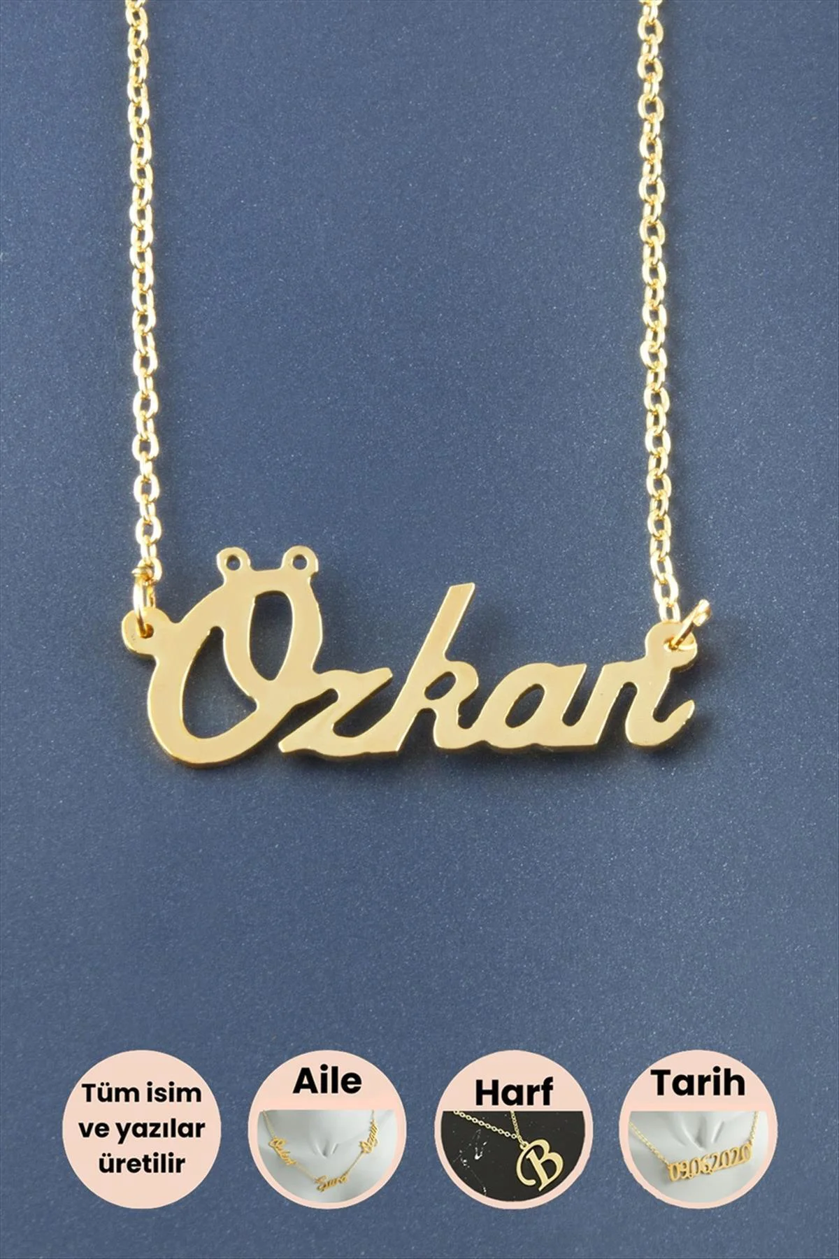 Özkan İsimli Kolye