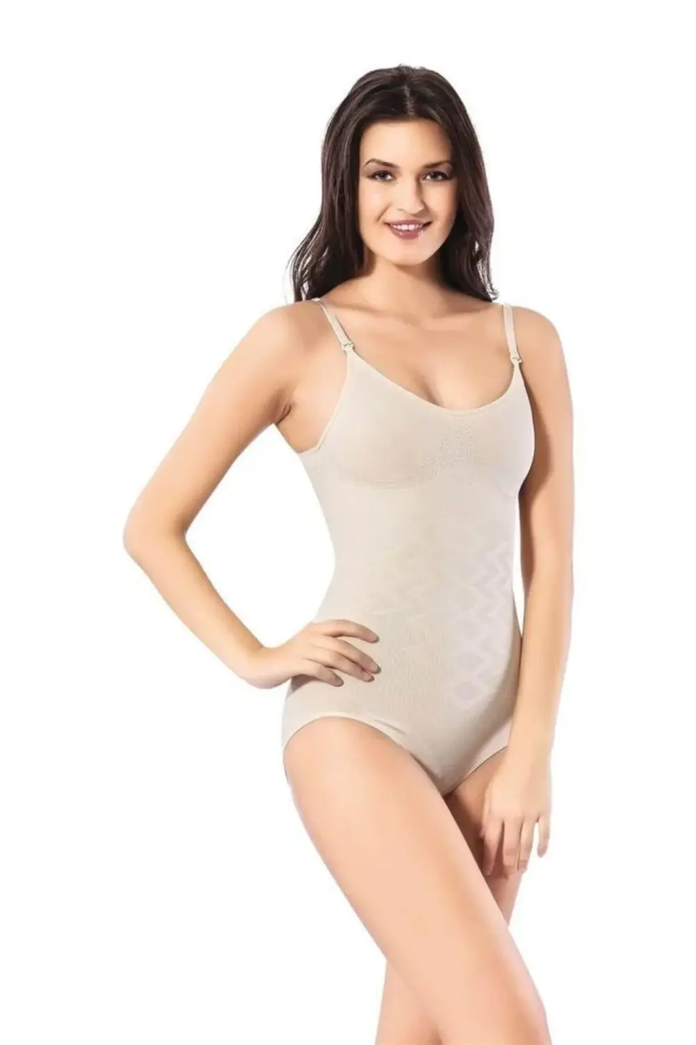 ÖZLEM Seamless Askılı Kancalı Korse Body