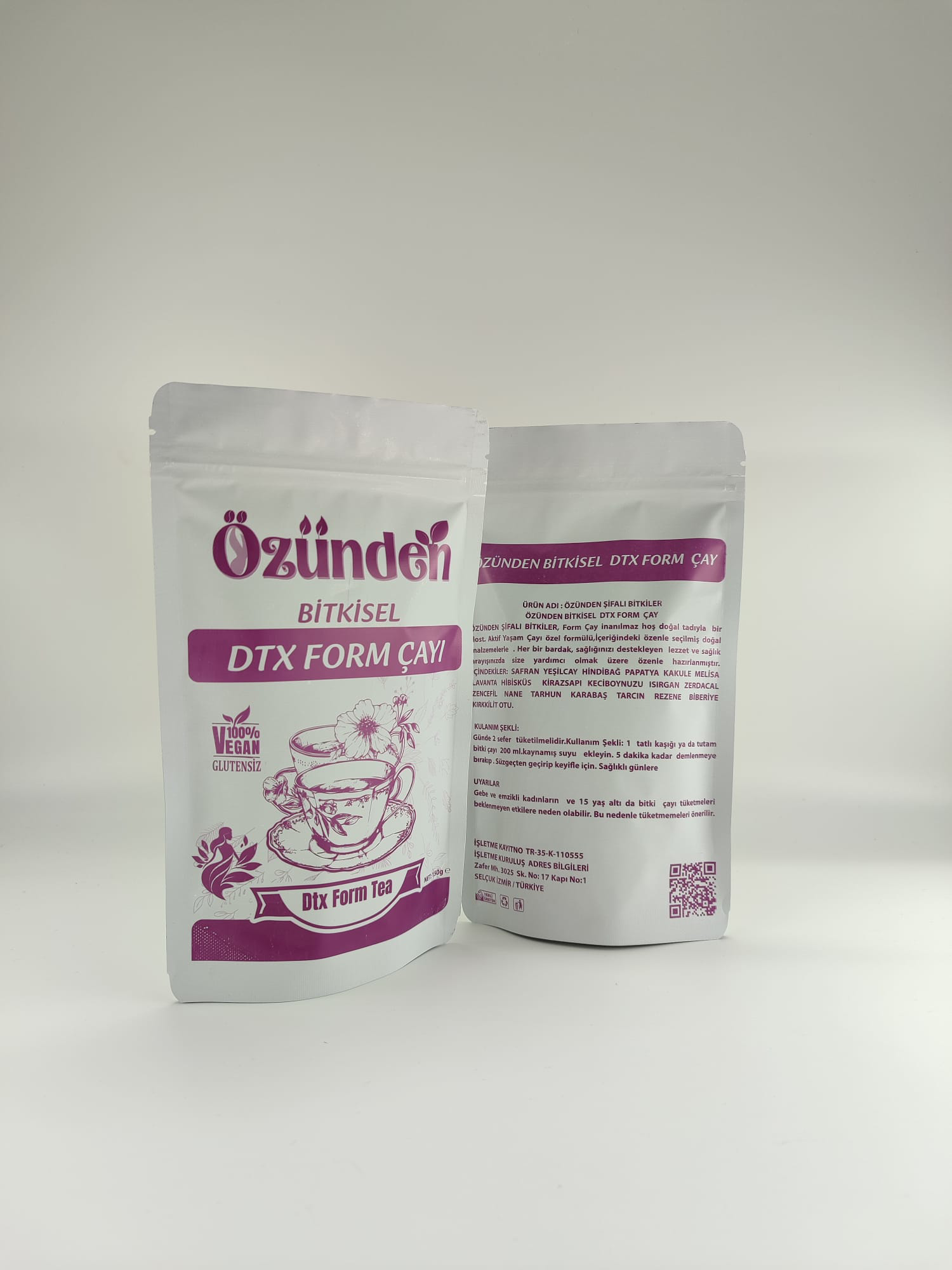 ÖZÜNDEN DTX FORUM VE KIŞ ÇAYI BİRLİKTE 150 gr KIŞIN FORMUNDA KAL ÖĞÜTÜLMÜŞ TOZ ŞEKLİNDE