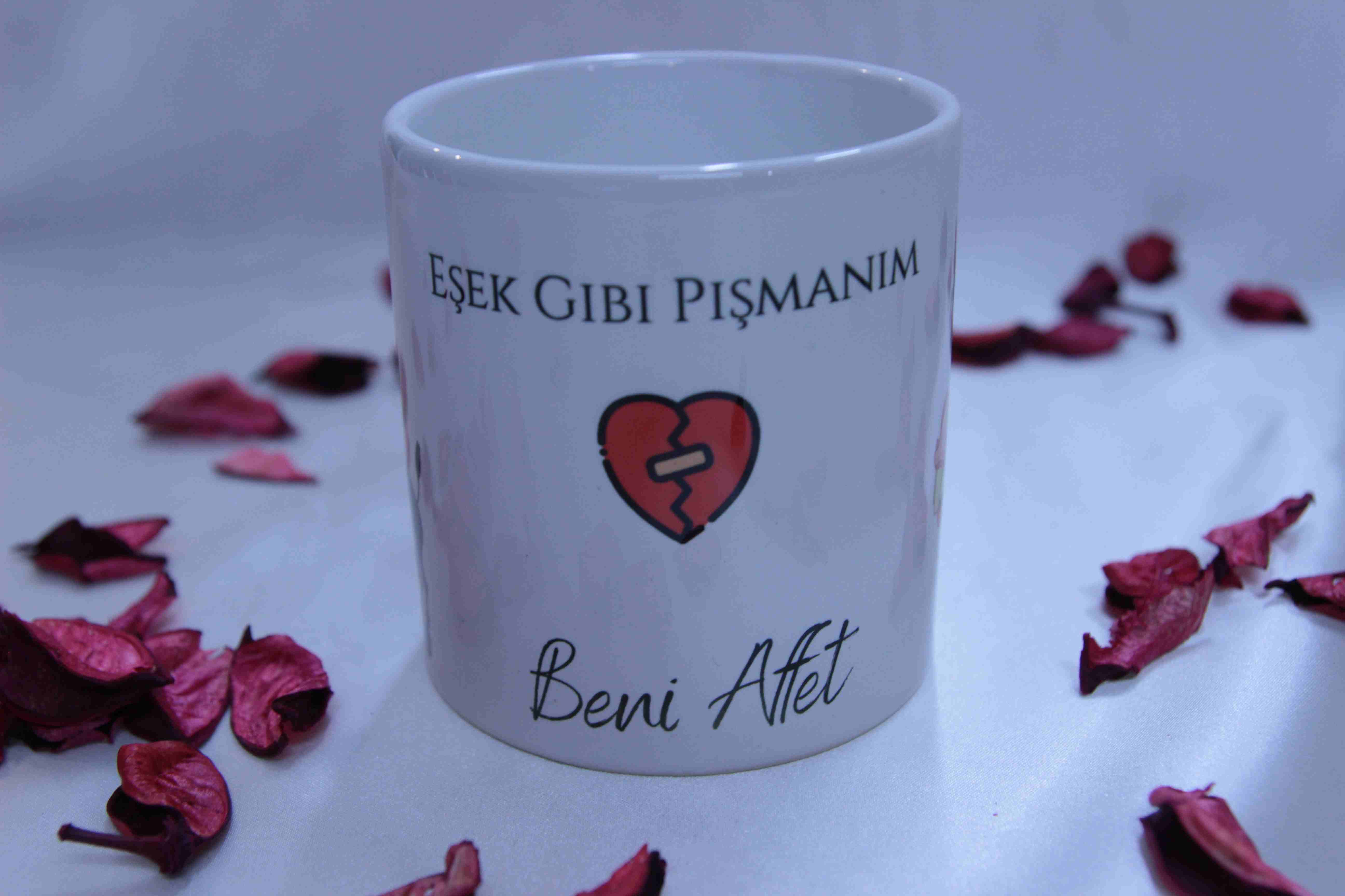 Home Özür Hediyesi Turuncu Termos Eşeklik Ettim Kupa 365 Gün Aşk Sözleri Hediye Kutusu