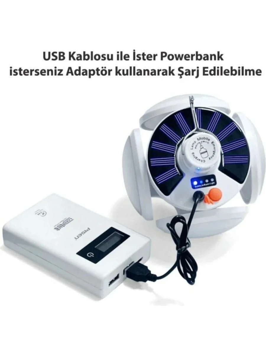 P-038 Güneş Enerjili Solar Fener – USB Şarjlı 5 Modlu Katlanabilir Kamp Lambası Fiyatı, Yorumları ve Özellikleri