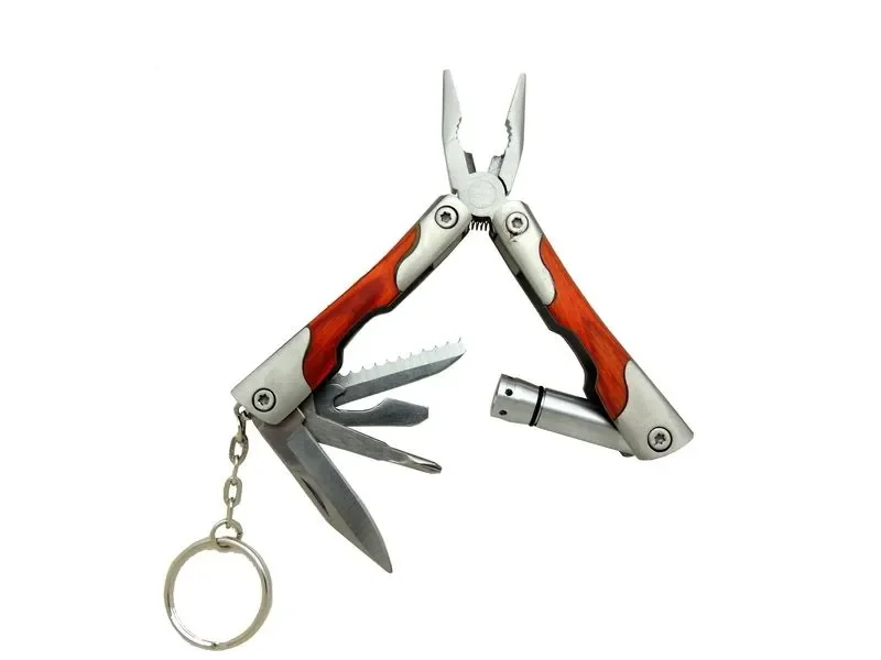 P 1172 Ahşap Mini Çok Amaçlı Pense / Çakı 7cm - Ahşap Metal Sap (Multitool) P 1172 Ahşap Mini Çok Amaçlı Pense / Çakı 7cm - Ahşap Metal Sap (Multitool)