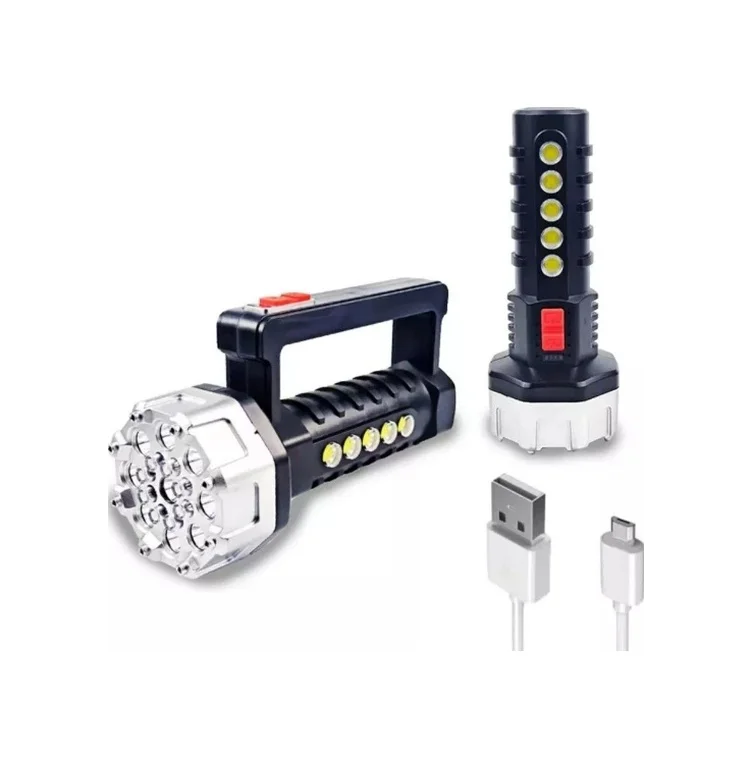 P-17 17+5 Cob Ledli Işıldak Fener Diğer