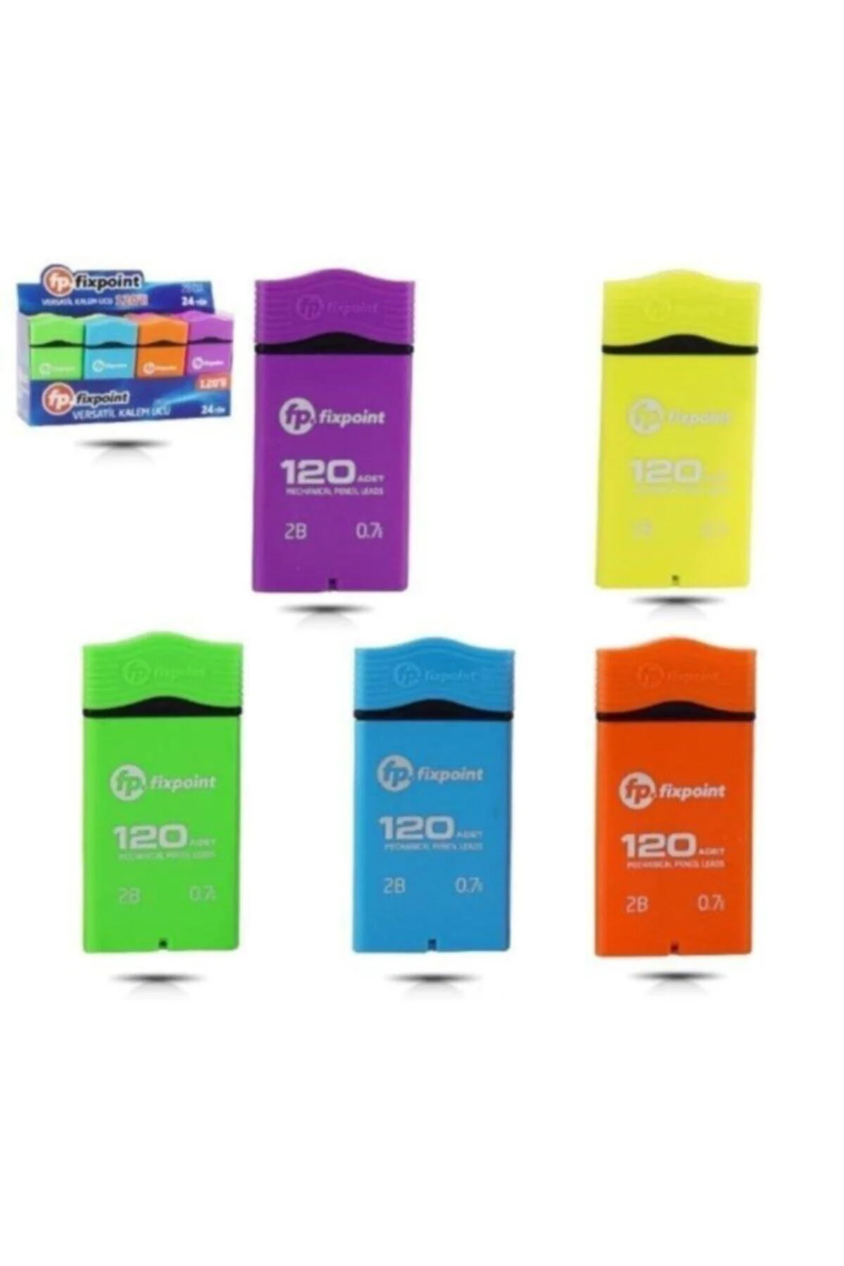 P-2012 2b Kalem Ucu 0.7mm - 120'li Paket