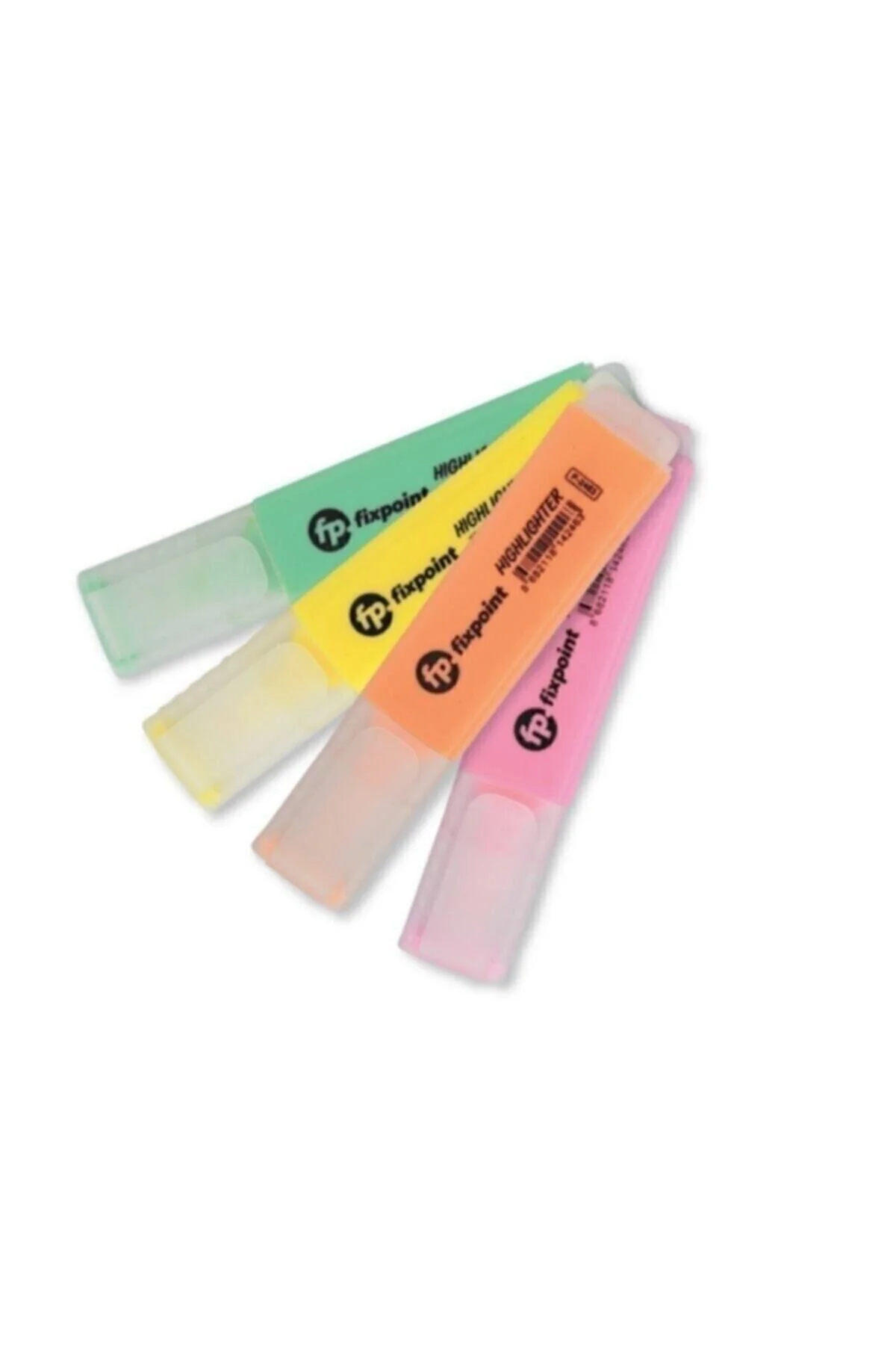P-3118 Pastel Fosforlu Kalem -4'lü Paket