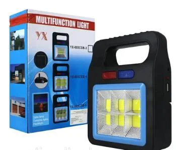 P-605-6 Çakarlı Güçlü Fener ve Işıldak – Güneş Enerjili Cob LED Powerbank Fiyatı, Yorumları ve Özellikleri