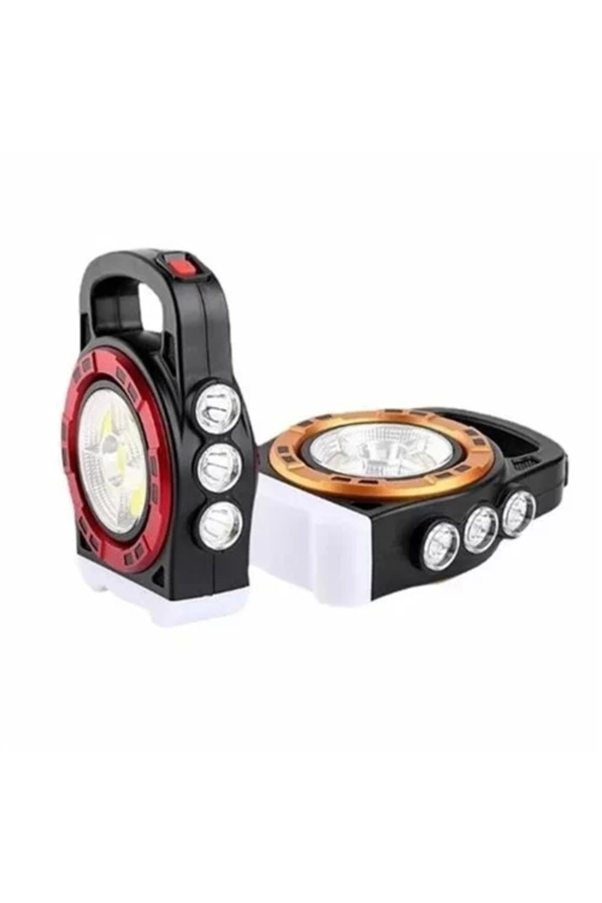 Home P-6678C Dış Mekan Solar Şarj İşığı Çok Fonksiyonlu Projektör Hazi