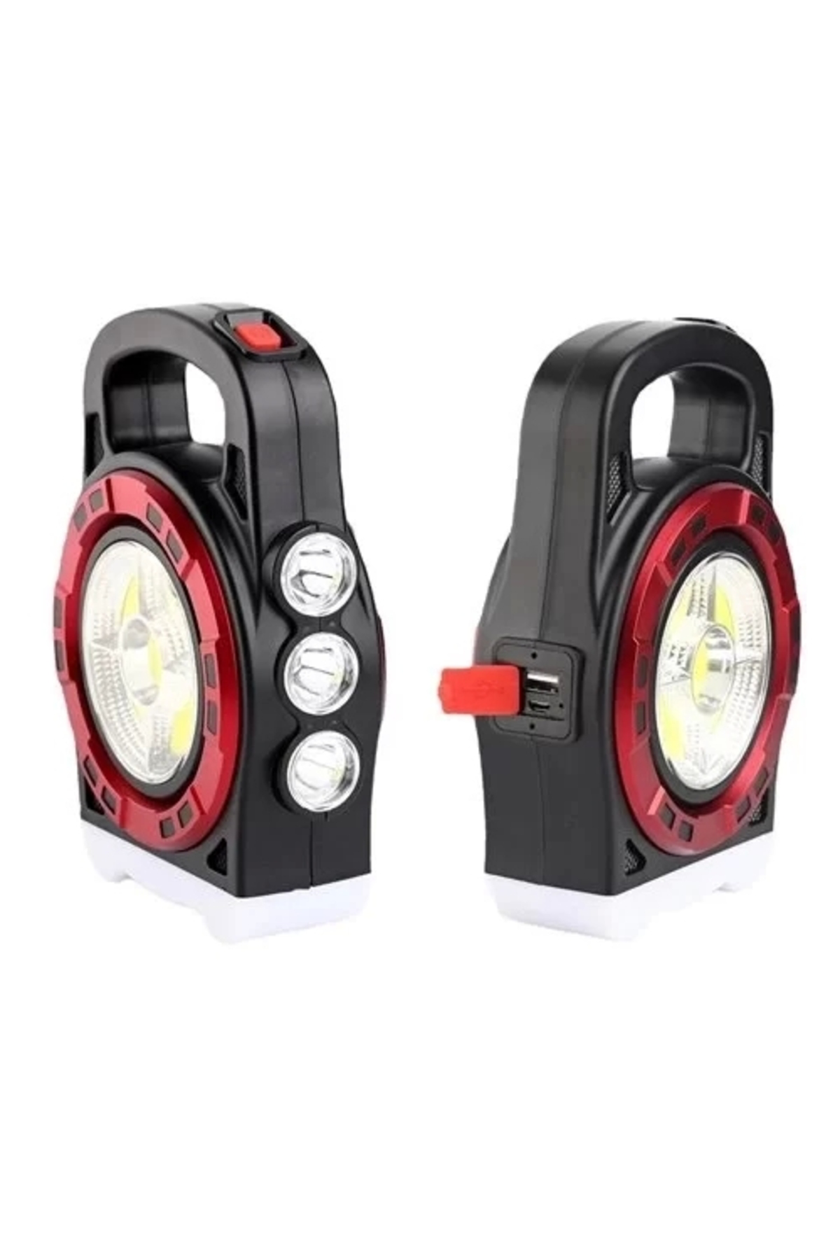 Home P-6678C Dış Mekan Solar Şarj İşığı Çok Fonksiyonlu Projektör Hazi