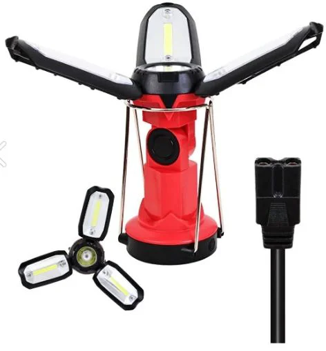 P-8801 Şarjlı Katlanabilir 3xCob LED Kamp Feneri - 7 Mod Çok Fonksiyonlu USB Şarj Fiyatı, Yorumları ve Özellikleri