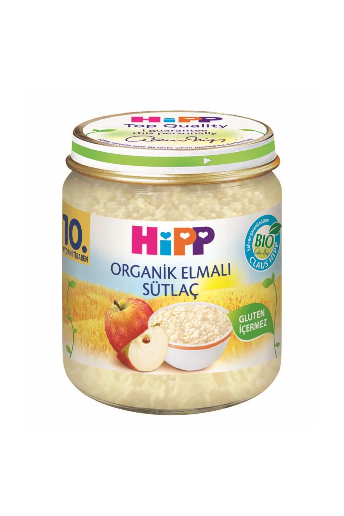 p Organik Elmalı Sütlaç 200 Gr