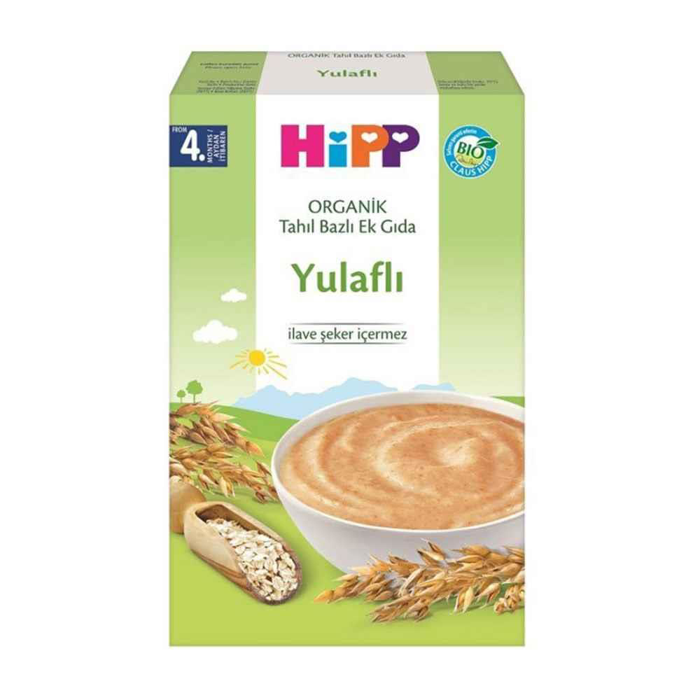 p Organik Yulaflı Tahıl Bazlı Ek Gıda 200 Gr