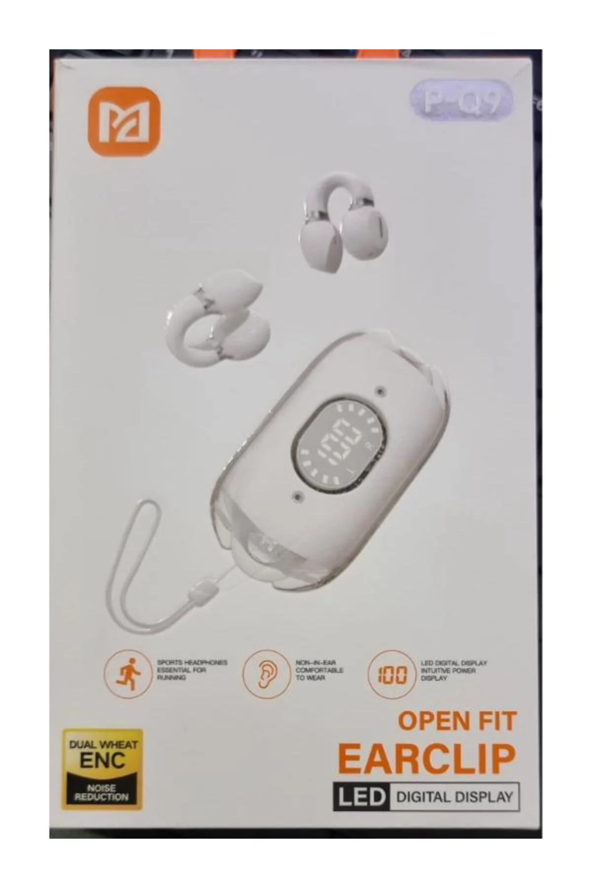 P-Q9 BT 5.3V KULAK KLİPSLİ DUAL ENCLİ OYUNCU SPORCU KULAKLIĞI
