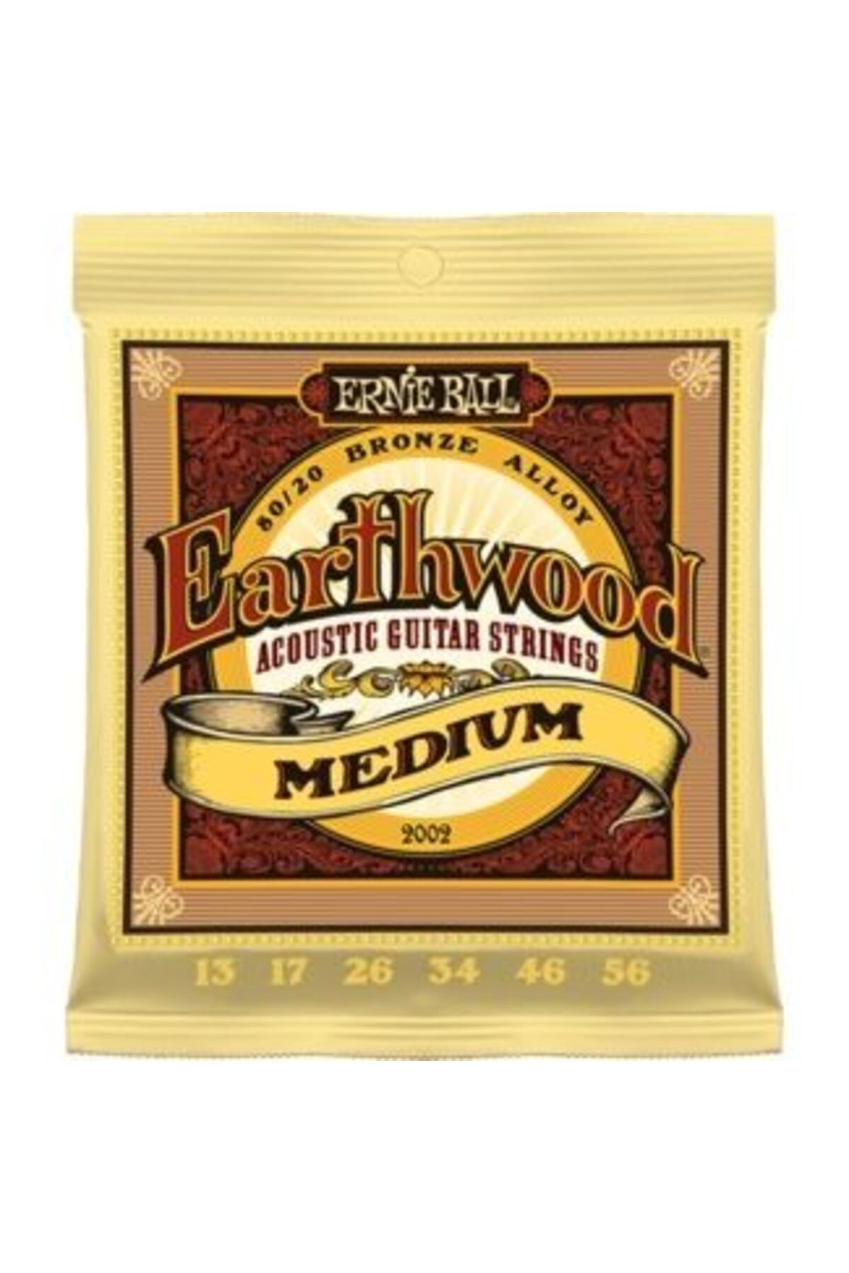 P02002 Earthwood Medium 80/20 Bronze 0.13 - 0.56 Akustik Gitar Te