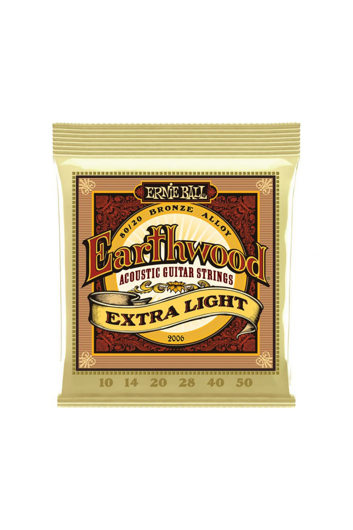 P02006 Extra Light 10-50 Akustik Gitar Teli