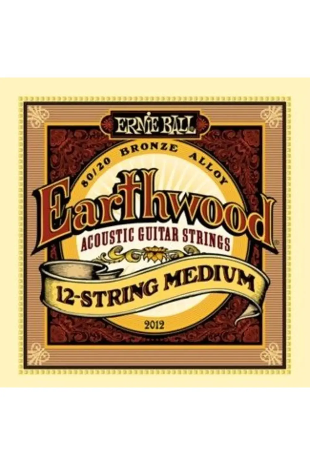 P02012 Earthwood Medium 80/20 Bronze 12 Telli Akustik Gitar Teli