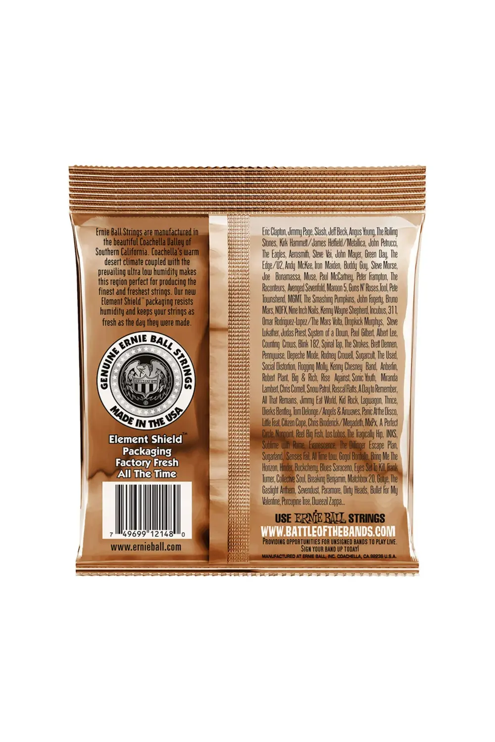 P02148 Super Slinky Bronze 11-52 Akustik Gitar Teli