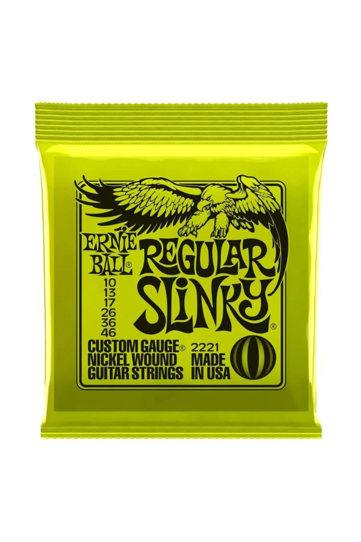 P02221 Elektro Gitar Teli Regular Slinky Nickel 10-46