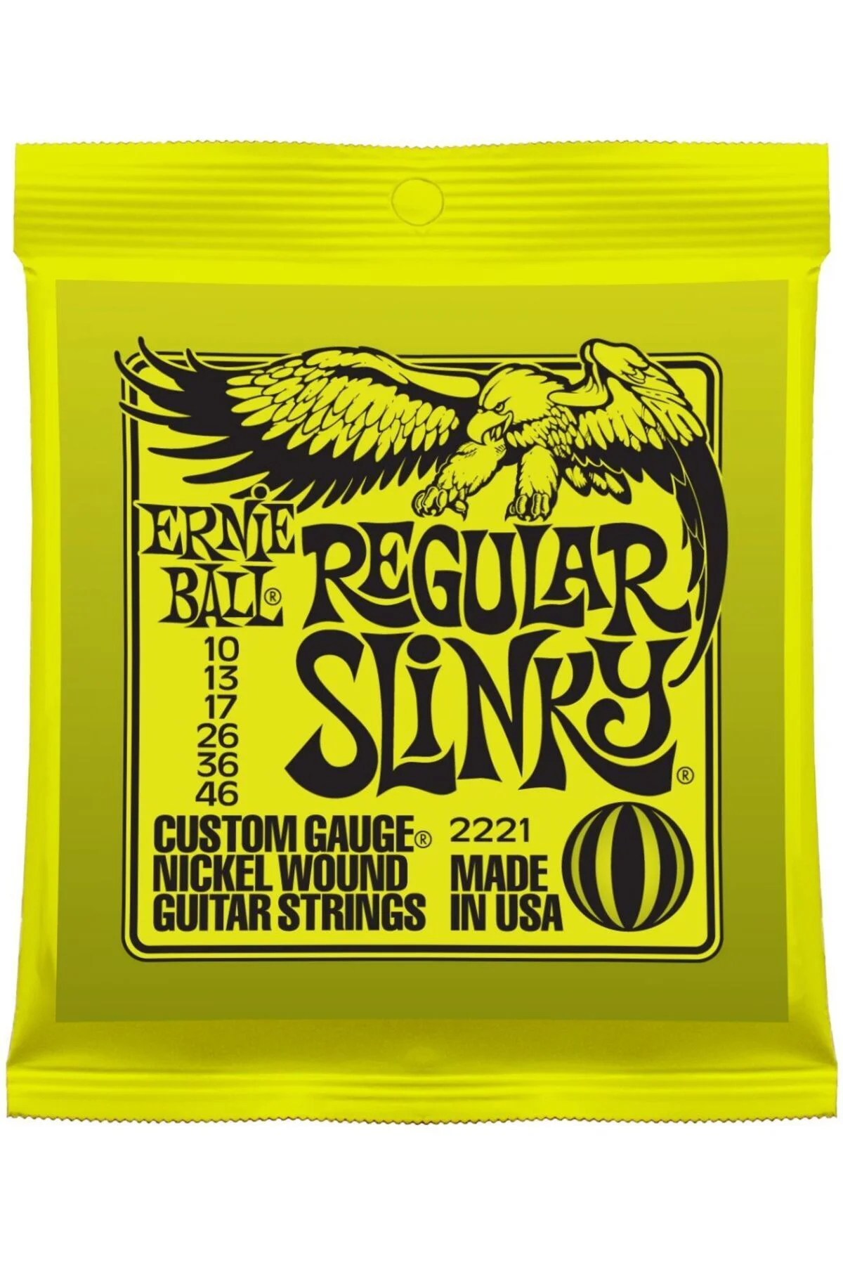 P02221 Regular Slinky Nickel 10-46 Elektro Gitar Teli
