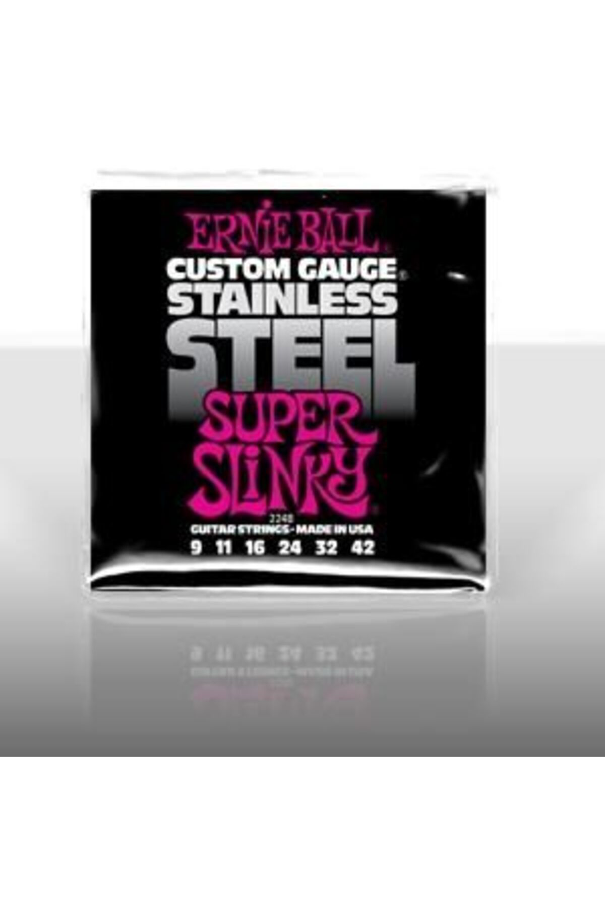 P02248 Stainless Steel Super Slinky 09-42 Elektro Gitar Teli