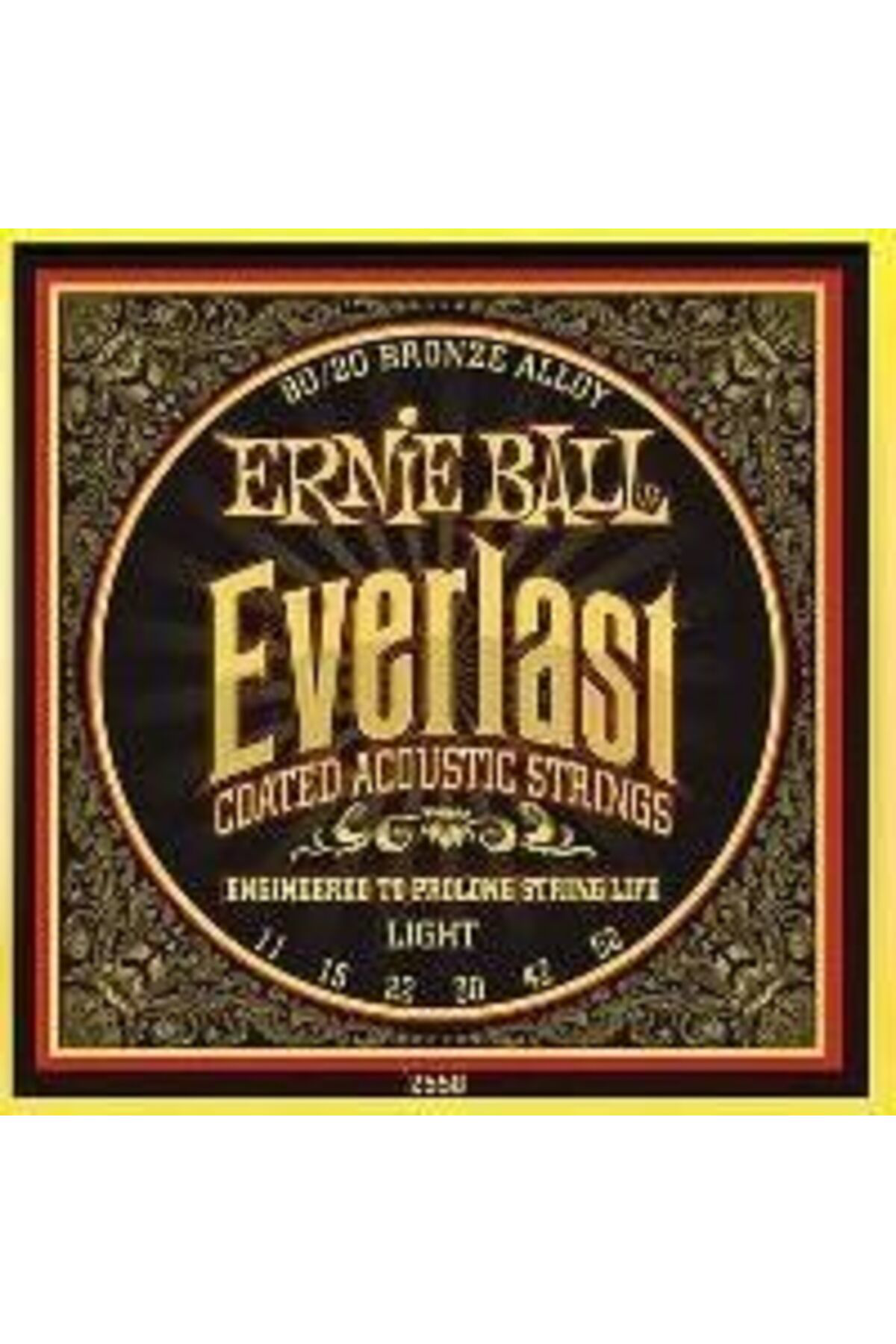 P02558 11-52 Coated Akustik Gitar Teli