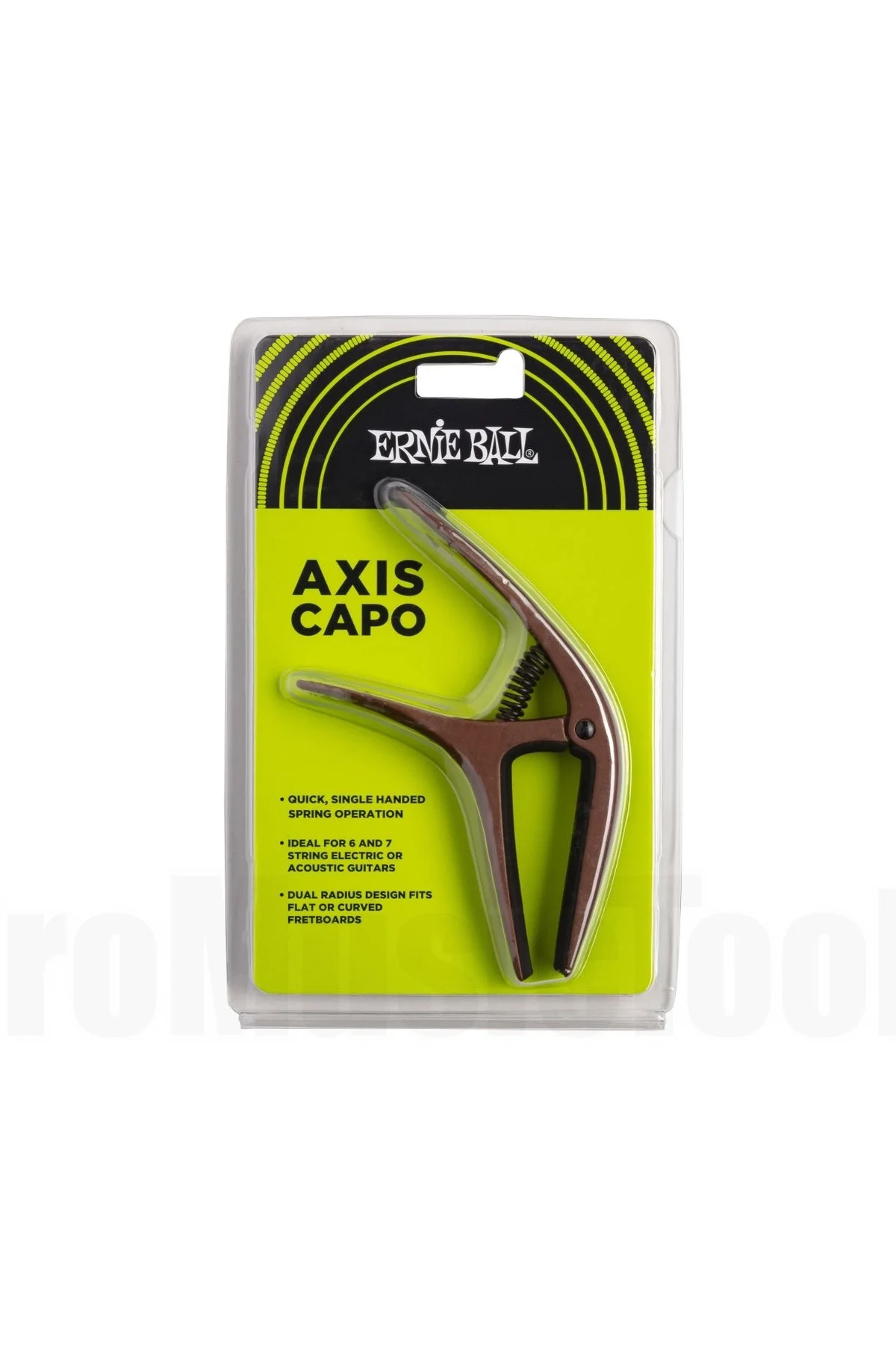 P09602 Axi s Dual Radius Capo Bronze Gitar Kapo