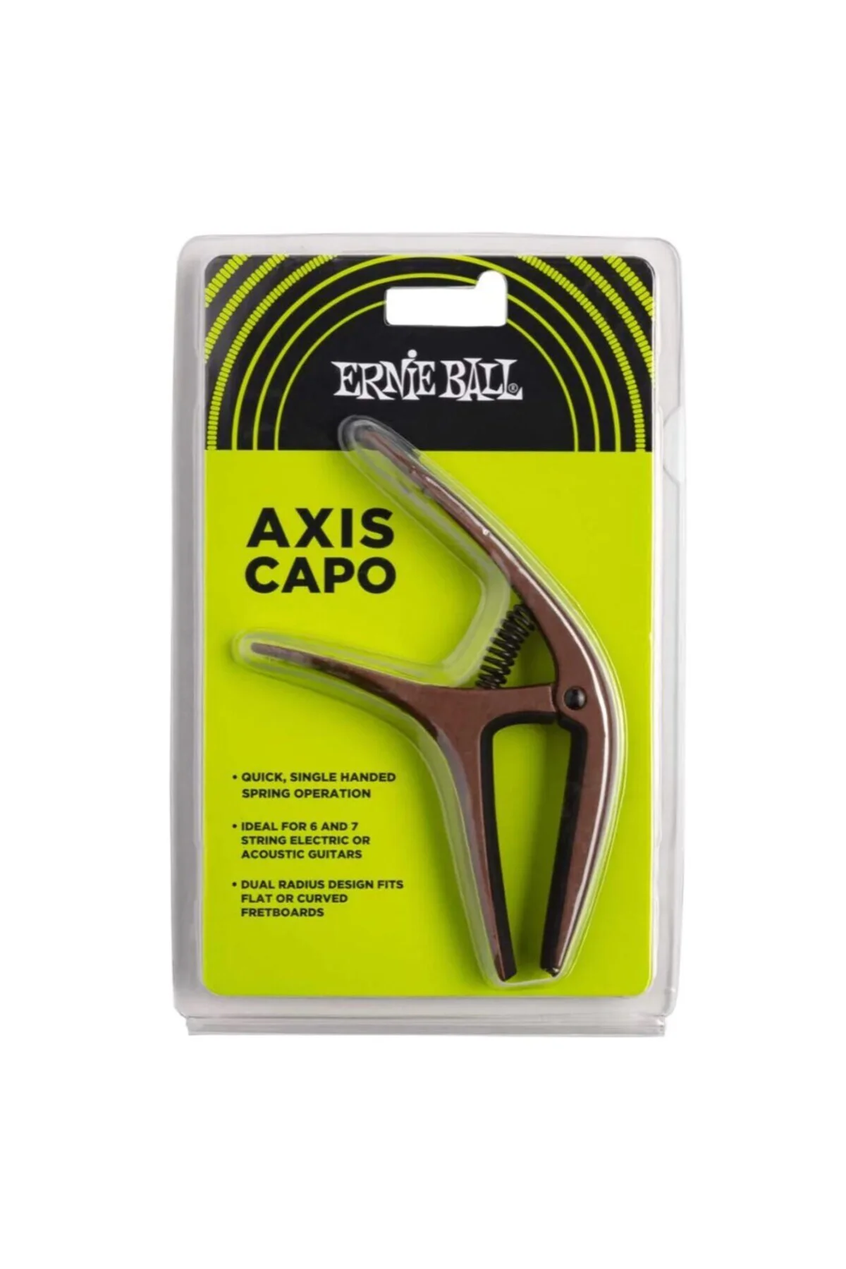 P09602 Axi s Dual Radius Capo Bronze Gitar Kapo