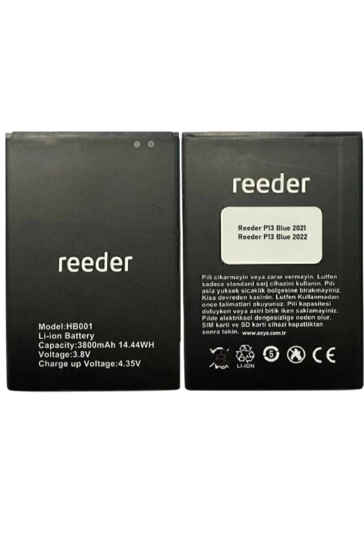 P13 Blue 2022 - 2021 Batarya 3800mah