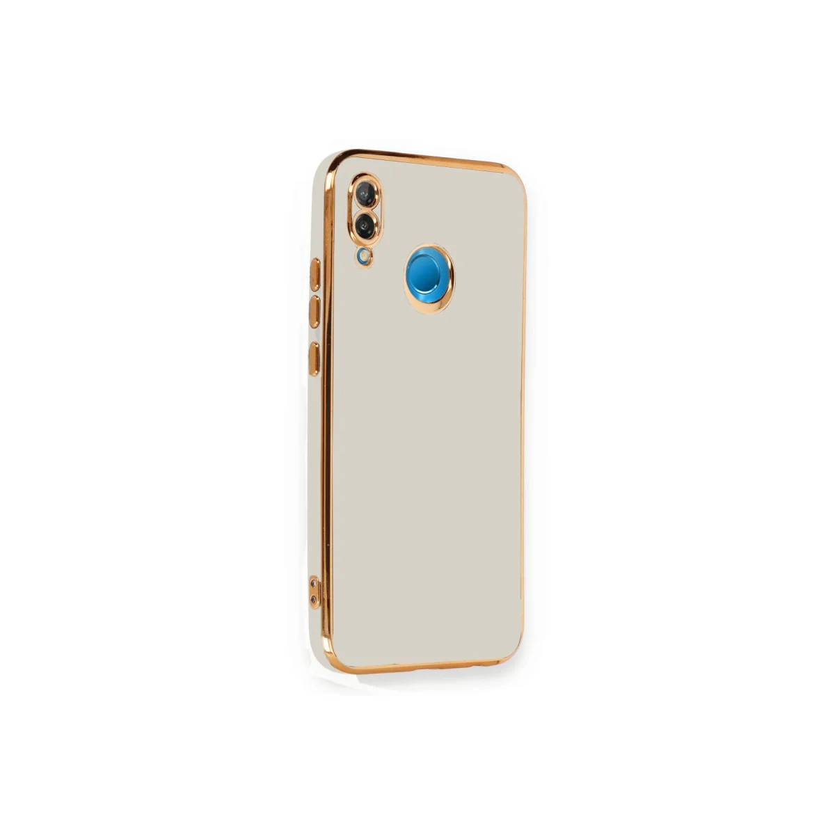 P20 Lite Volet Silikon Kılıf - Şık Koruması, 7 Renk ve Gold Detaylı Tasarım