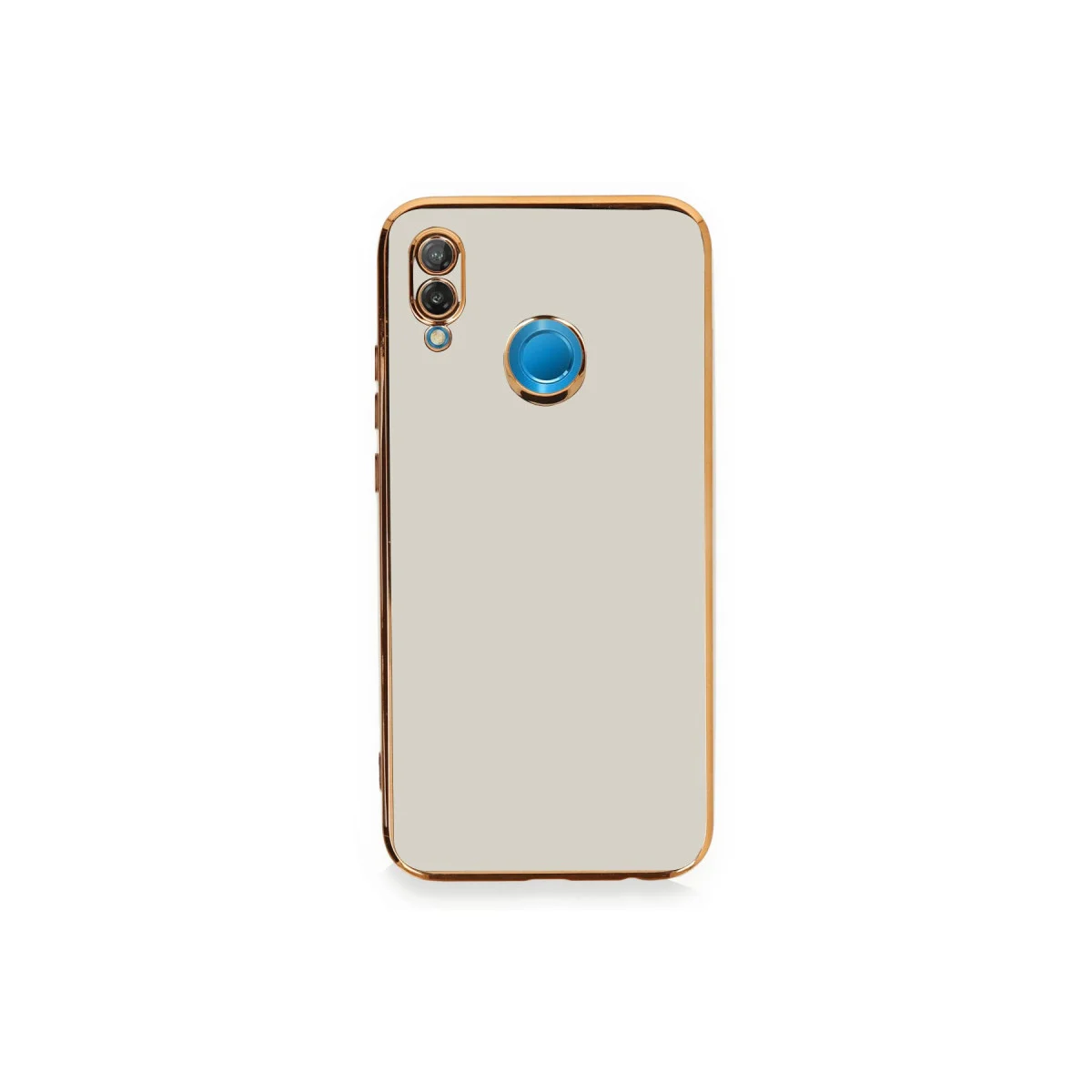 P20 Lite Volet Silikon Kılıf - Şık Koruması, 7 Renk ve Gold Detaylı Tasarım