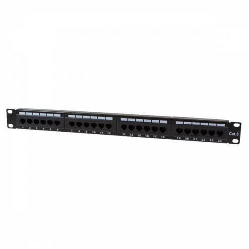 Uranium P24utp Pp-Uc6-2524 Cat6 24 Port Dolu Patch Panel