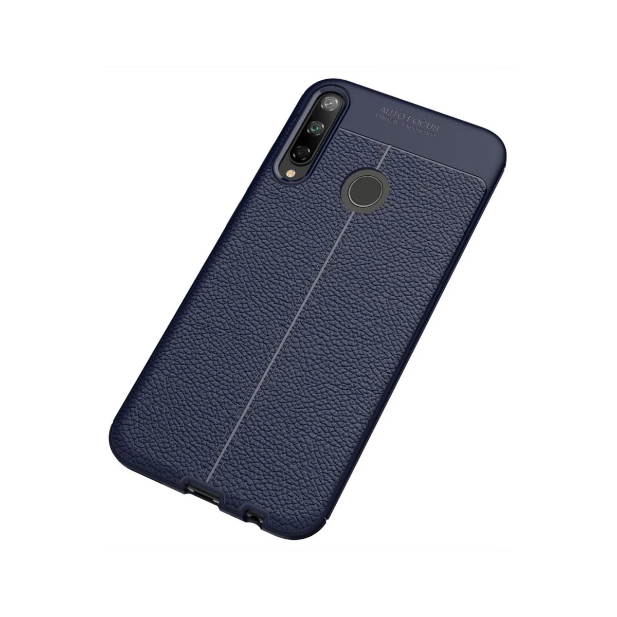 P40 Lite E Kılıf Auto Focus - Lacivert TPU Deri Dokulu Darbe Korumalı Şık Koruma Kılıfı Fiyatı, Yorumları ve Özellikleri