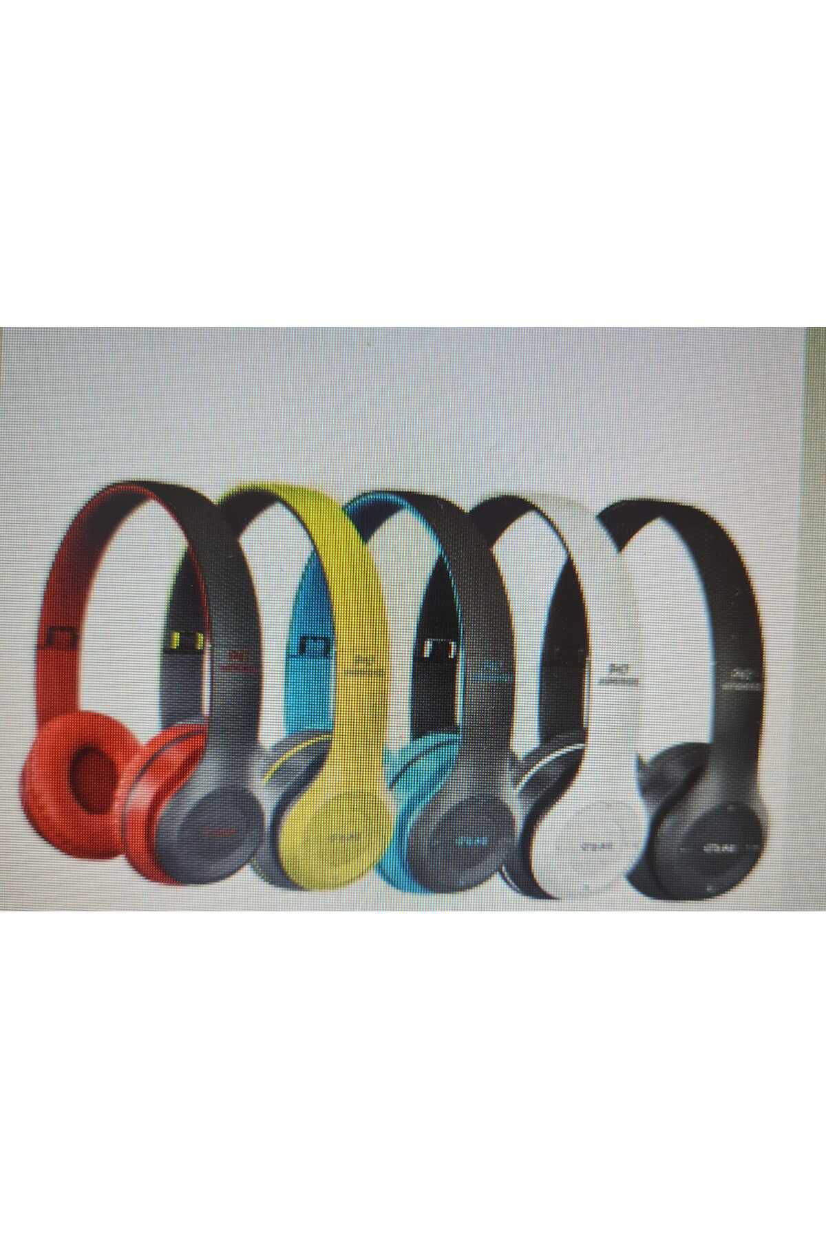 Foldable P47 Kulak Üstü Bluetooth Kulaklık Aux Kablo